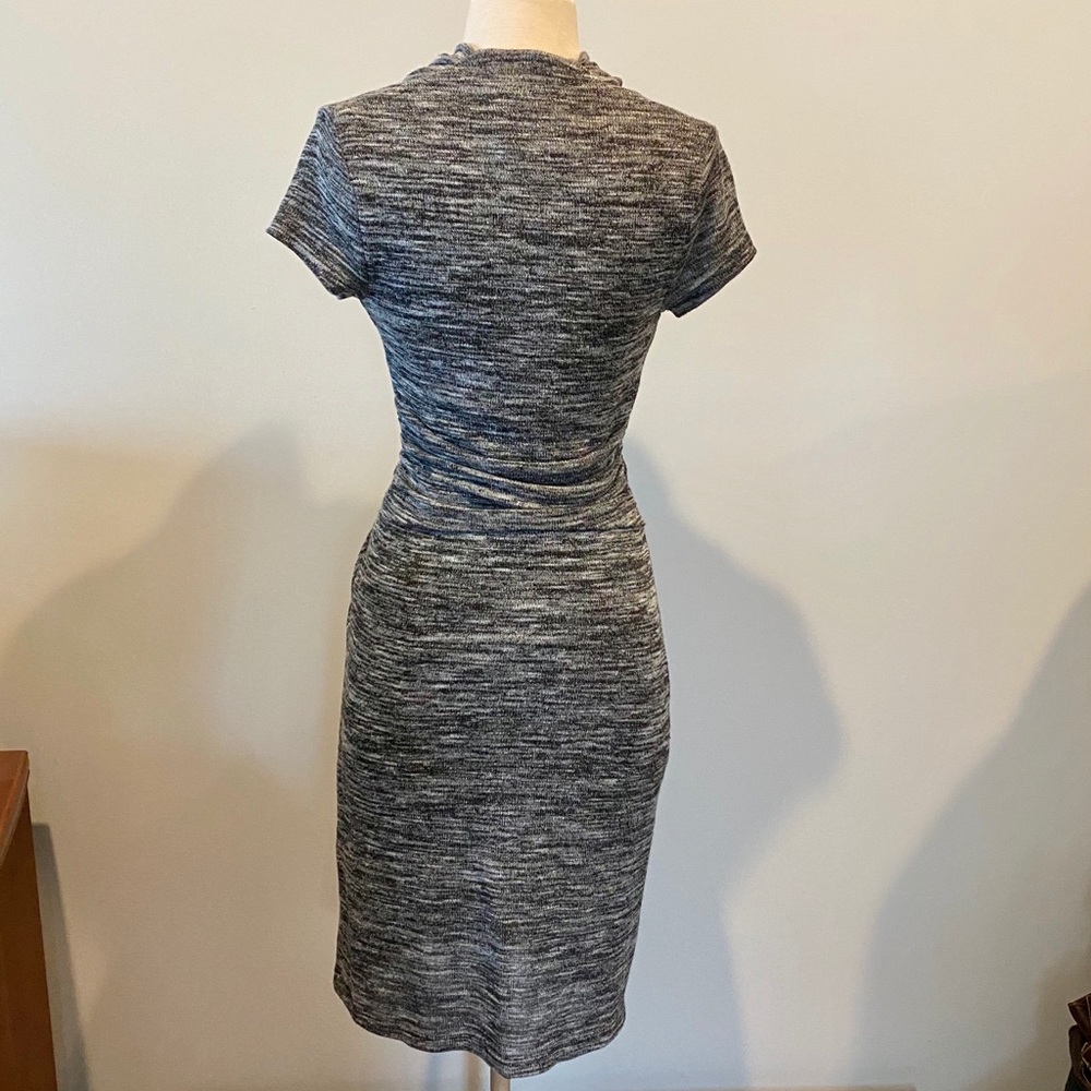 ANTHROPOLOGIE Maeve Cinched Surplice Knit Dress - Picture 6 of 8